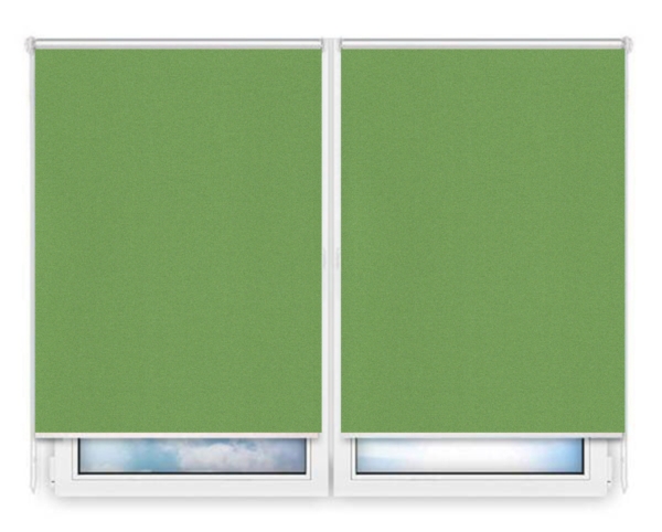 Рулонные шторы Мини Металлик-светло-зеленый цена. Купить в «Мастерская Жалюзи»